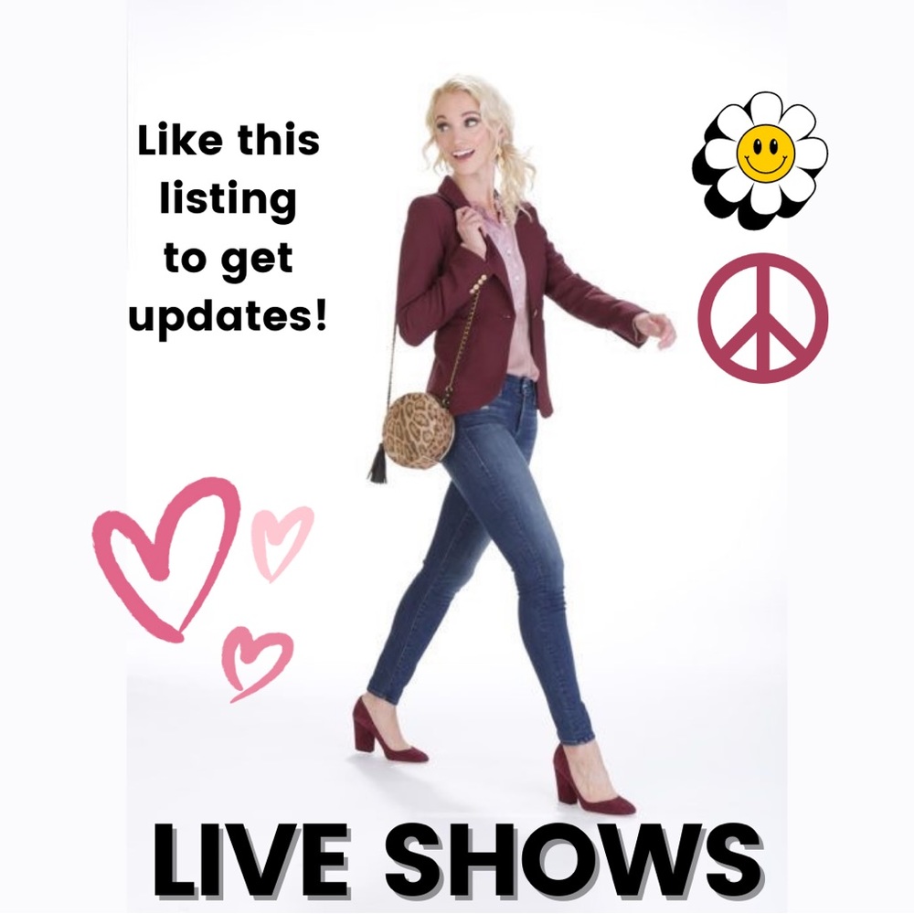 LIKE THIS TO BE NOTIFIED WHEN I GO LIVE!!😃☮️💟🛍️📦